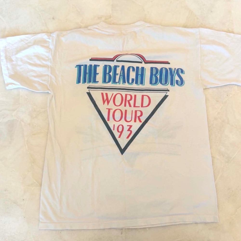 Vintage 1992 Beach Boys Summer In Paradise World Tour 93 Brockum Single Stitch